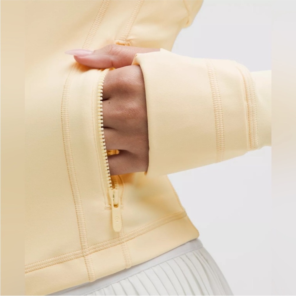 NWT 🍋 Lululemon Define Cropped Butter Cream BTCR Size‎ 8 LIMITED EDITION LW3HQS - Picture 10 of 12